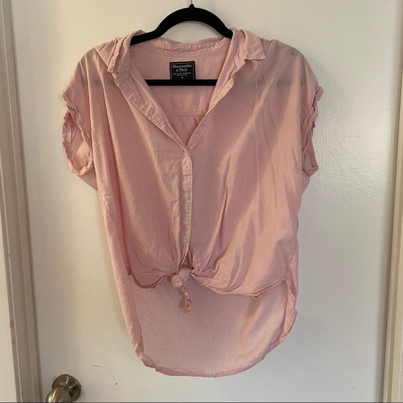 Stripes tie-front T - Picture 4 of 5